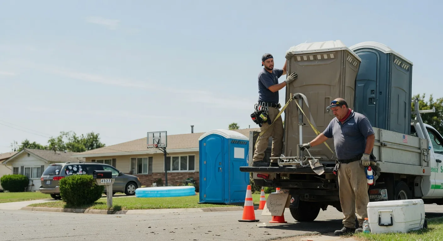 Porta Potty Rental in Mechanicsburg, OH near me